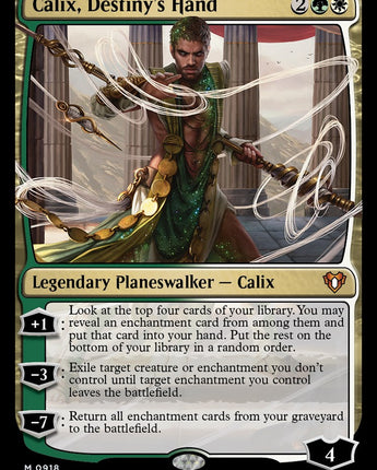 Calix, Destiny's Hand