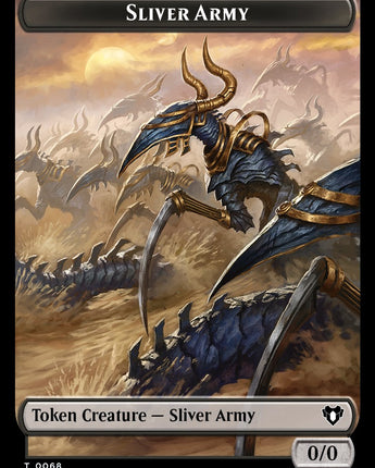 Sliver Army // Sliver Double-Sided Token