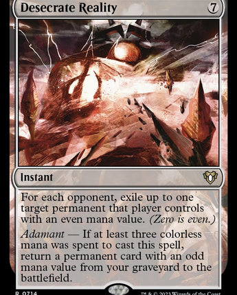 Desecrate Reality