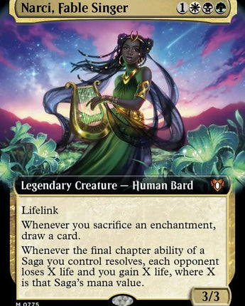 Narci, Fable Singer (Extended Art)