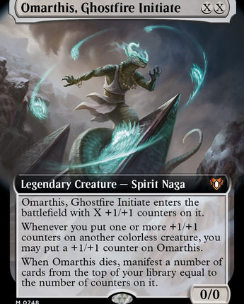 Omarthis, Ghostfire Initiate (Extended Art)