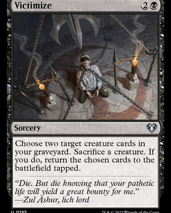 Victimize