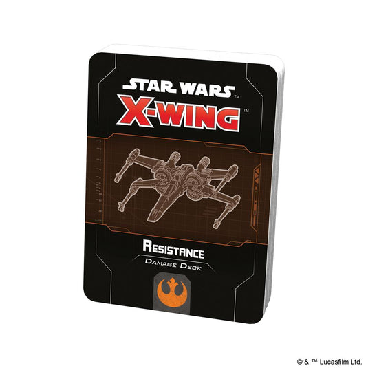 Star Wars X-Wing Resistance Damage Deck