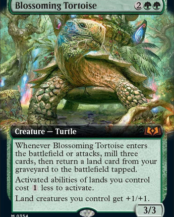 Blossoming Tortoise (Extended Art)