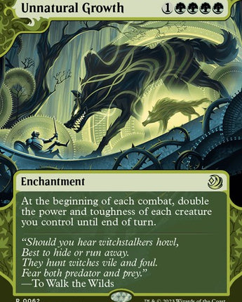 Unnatural Growth