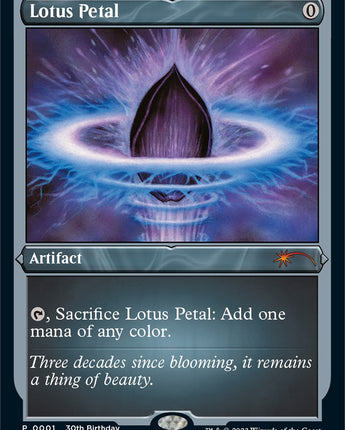 Lotus Petal (Foil Etched)