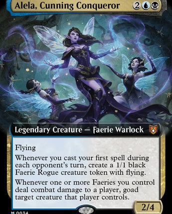 Alela, Cunning Conqueror (Extended Art)