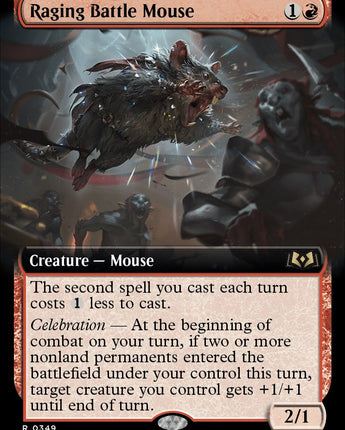 Raging Battle Mouse (Extended Art)