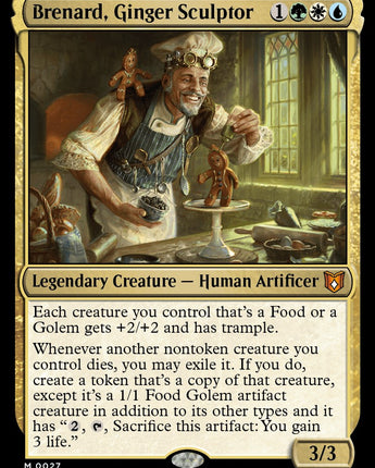 Brenard, Ginger Sculptor