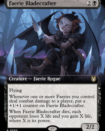 Faerie Bladecrafter (Extended Art)