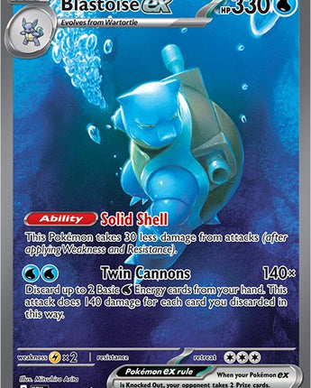 Blastoise ex - 200/165