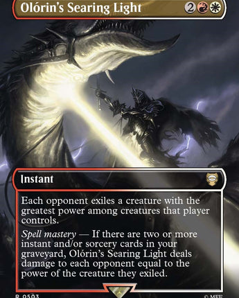 Olorin's Searing Light (Borderless)