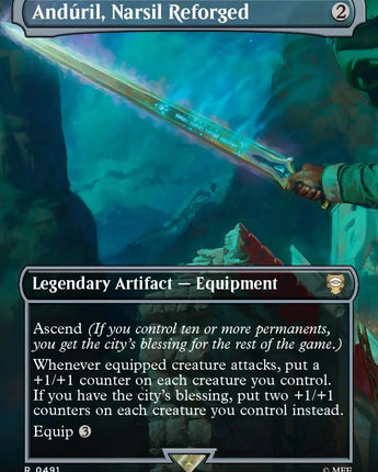 Anduril, Narsil Reforged (Borderless)