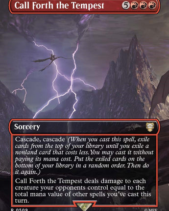 Call Forth the Tempest (Borderless)