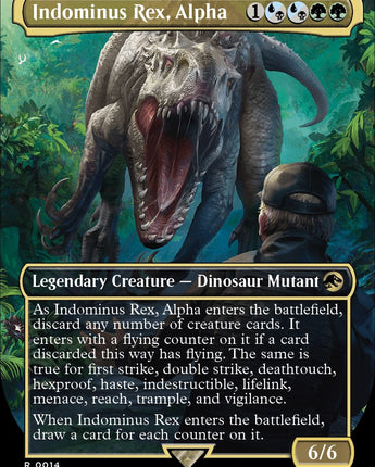 Indominus Rex, Alpha (Borderless)