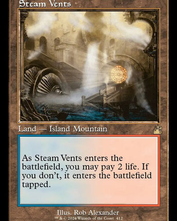 Steam Vents (Retro Frame)