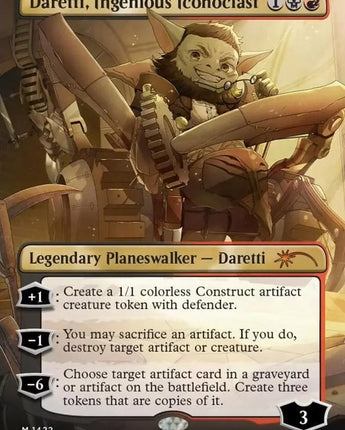 Daretti, Ingenious Iconoclast
