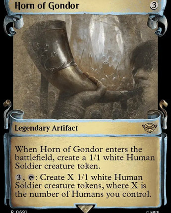 Horn of Gondor (Showcase Scrolls)