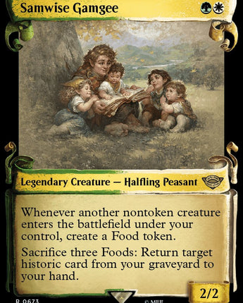 Samwise Gamgee (Showcase Scrolls)