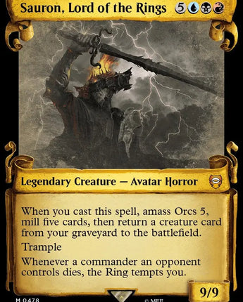 Sauron, Lord of the Rings (Showcase Scrolls)