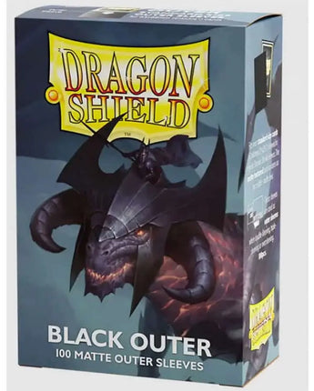 Dragon Shield Outer Sleeves Black 