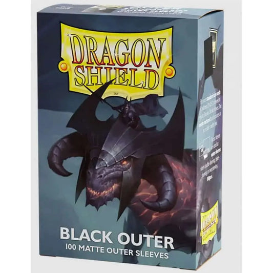 Dragon Shield Outer Sleeves Black 