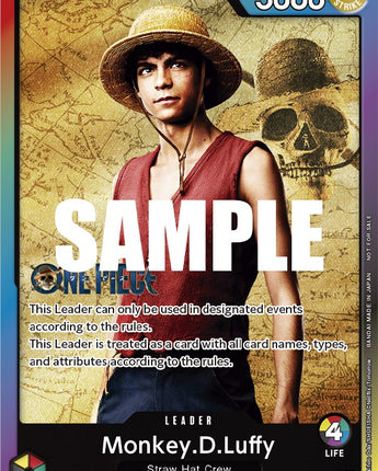 Monkey.D.Luffy (Leader Pack - Live Action) (Sealed Battle 2023 Vol. 1)