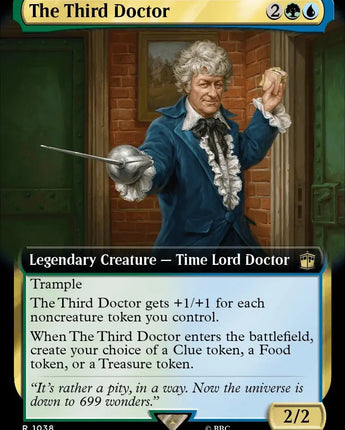 The Third Doctor (Extended Art) (Surge Foil)