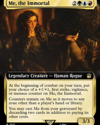 Me, the Immortal (Extended Art) (Surge Foil)
