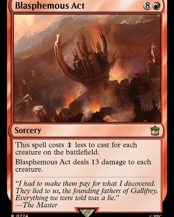 Blasphemous Act