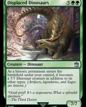 Displaced Dinosaurs