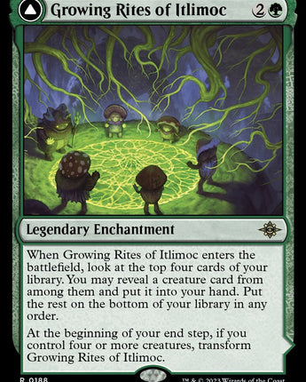 Growing Rites of Itlimoc
