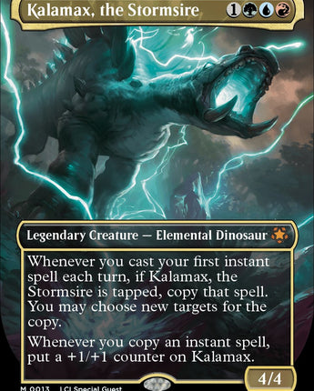 Kalamax, the Stormsire (Borderless)