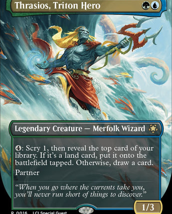 Thrasios, Triton Hero (Borderless)