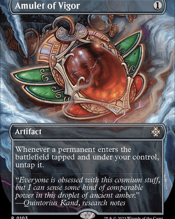 Amulet of Vigor (Borderless)