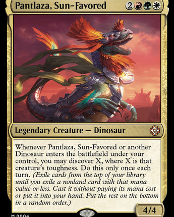 Pantlaza, Sun-Favored
