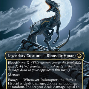 Indoraptor, the Perfect Hybrid (Borderless)