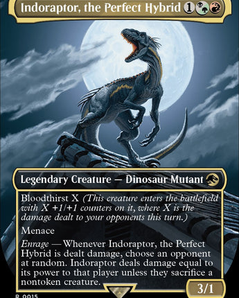 Indoraptor, the Perfect Hybrid (Borderless)