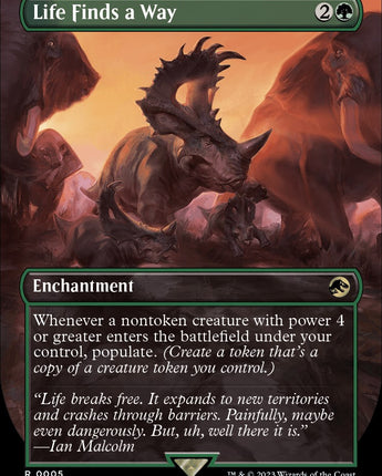 Life Finds a Way (Borderless)