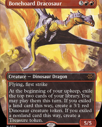Bonehoard Dracosaur (Borderless)