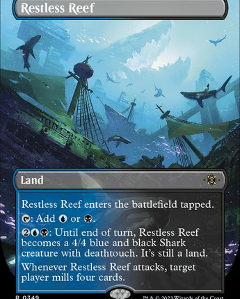 Restless Reef (Borderless)