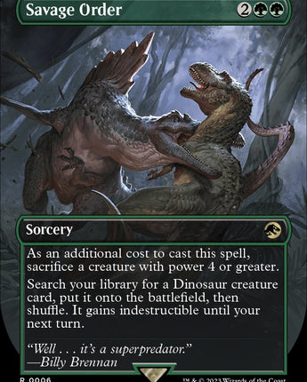 Savage Order (Borderless)