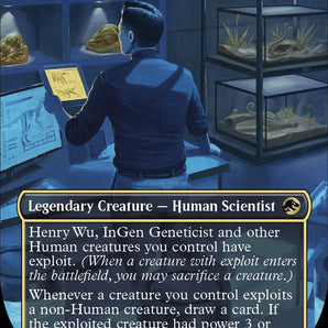 Henry Wu, InGen Geneticist (Borderless)