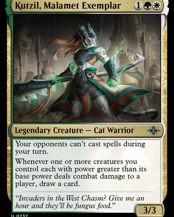 Kutzil, Malamet Exemplar