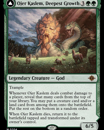Ojer Kaslem, Deepest Growth
