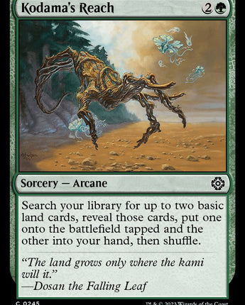 Kodama's Reach