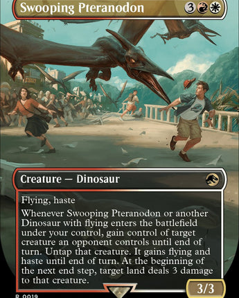 Swooping Pteranodon (Borderless)