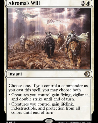 Akroma's Will
