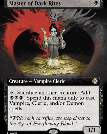 Master of Dark Rites (Extended Art)
