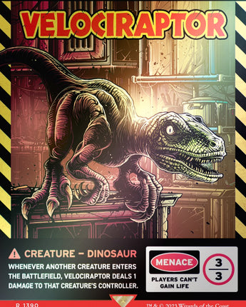 Velociraptor - Rampaging Ferocidon (Rainbow Foil)